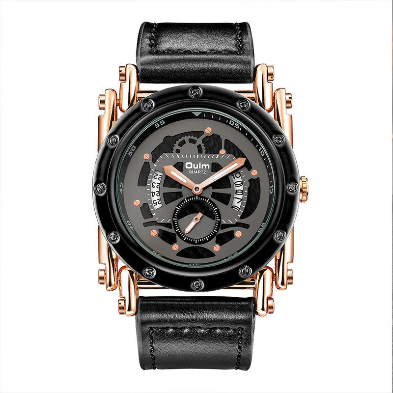 Personalized Men's Watch Calendar Luminous Belt