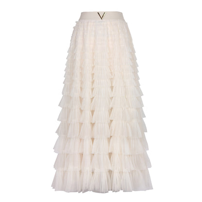 Summer High-End Fashionable Popular Socialite Internet Celebrity Classic Cake A line Skirt