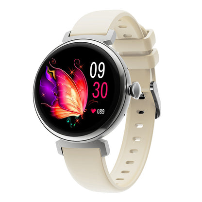 Reloj inteligente para mujer, deportivo, informal, con frecuencia cardíaca, pulsera de llamadas Bluetooth