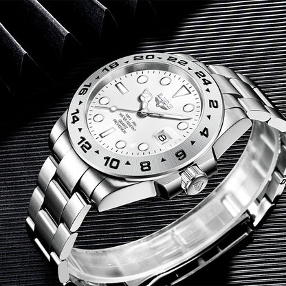 Men's Calendar Luminous Waterproof Quartz Watch