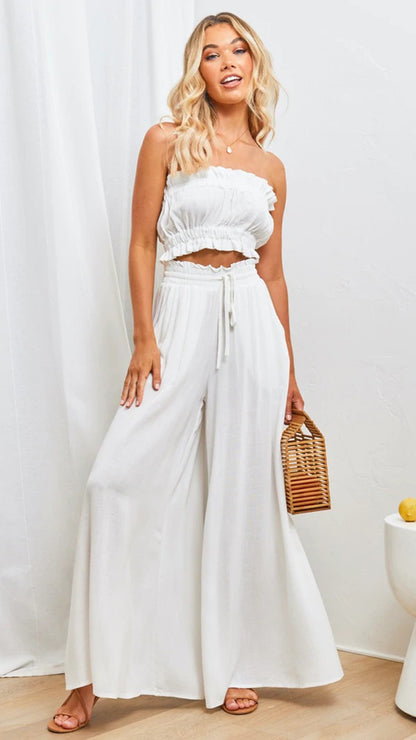 Spring Summer Casual Wide Leg Popular Loose Casual Trousers for Women