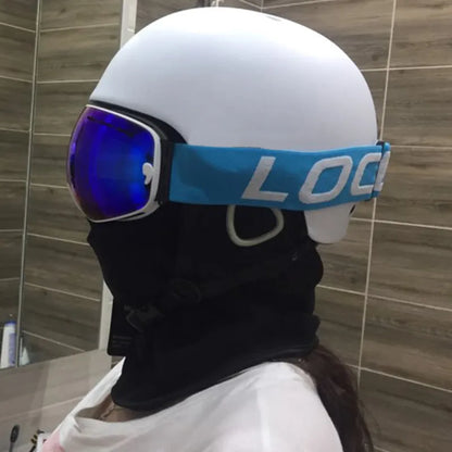 LOCLE-casco de esquí para hombre y mujer, moldeado integralmente, casco de esquí para niños, monopatín, esquí, Snowboard, motocicleta, casco de moto de nieve