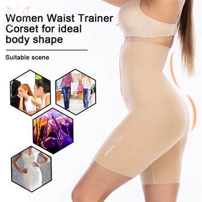 LANFEI Taillentrainer, Body Shaper, Bauchkontrolle, Höschen für Damen, nahtlose Leggings, Trimmer, Shorts, Po-Lifter, Shapewear mit Haken