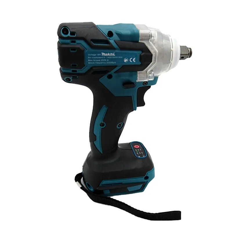 Makita-llave eléctrica de 18V, DTW600, batería inalámbrica, taladro eléctrico, solo cuerpo, herramientas eléctricas profesionales de litio