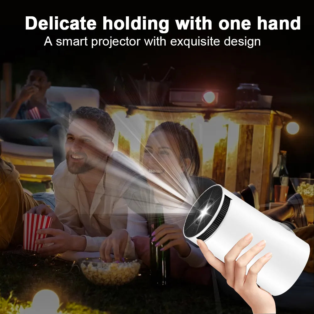 Transpeed Android 11Projector 1280*720P 4K Wifi6 200ANSI AllwinnerH713 180° flexible BT5.0 Home Cinema Outdoor portable Projetor