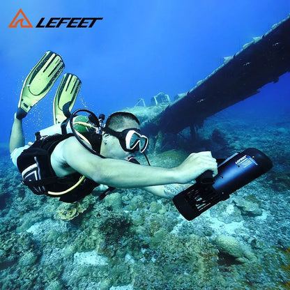 Submarinismo Scooter de mar Lefeet S1 Pro para buceo libre Snorkel natación Control inalámbrico reemplazar batería impermeable