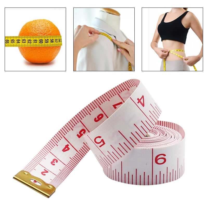 Sewing Tailor Tape Body Measuring Measure Soft Ruler Double-sided Scale 60 Inch 79Inch