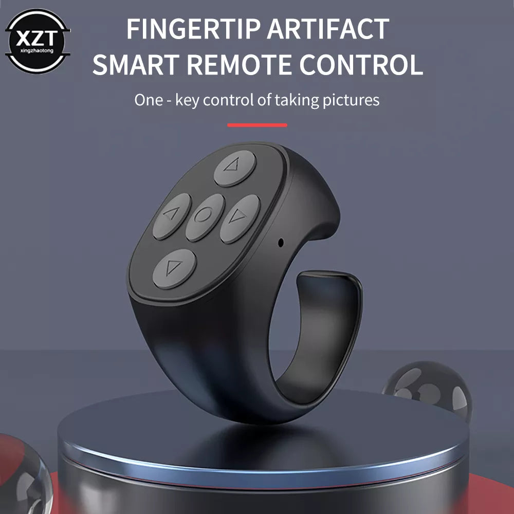 Controlador de anillo de Control remoto Tiktok, inalámbrico por Bluetooth, móvil, Selfie, Lazy Artifac, foto, giro de página