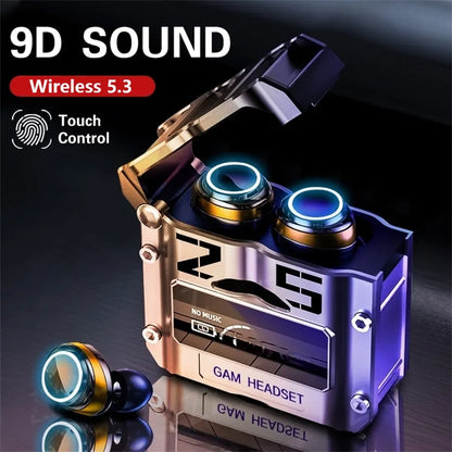 M25 TWS Drahtlose Kopfhörer Ohrhörer Bluetooth Touch Control Noise Reduction Stereo Wasserdichte Ohrhörer Headsets