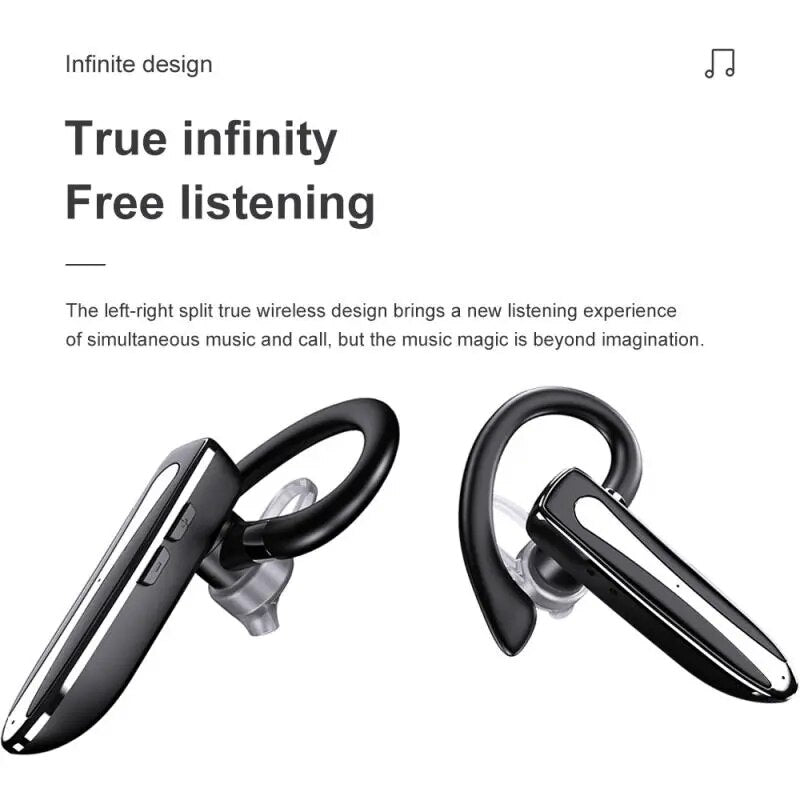 Wireless Earphones Microphone Headphones Business Headset Fone Ouvido Audifonos Con Microfono Auriculares Inalambicos