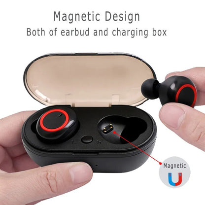 TWS Bluetooth Earphone Y50 Bluetooth Wireless Headphone 5.0 Wireless Headset Waterproof Earbuds Stereo Sport Earphones