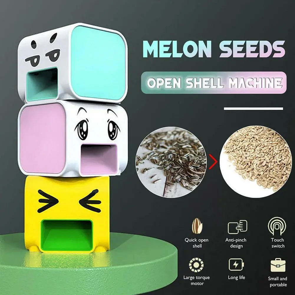 Electric Melon Seed Peeler Kitchen Home Accessories Sunflower Melon Seed Peeling Machine Nut Sheller Lazy Artifact Gadget Tools