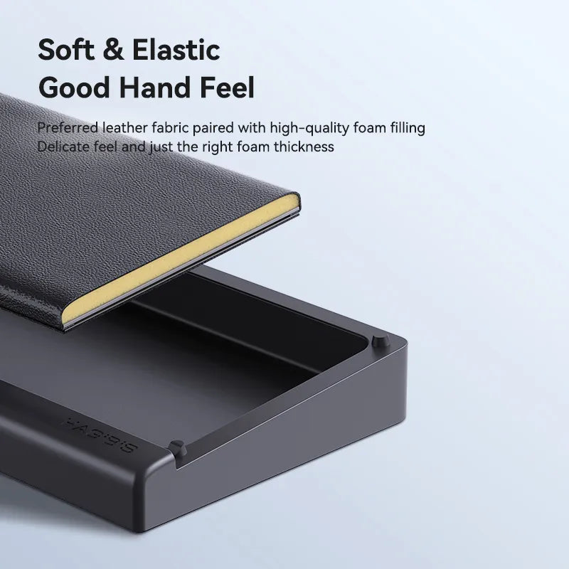 Keyboard Wrist Rest Pad Ergonomic Soft Memory Foam Support Desktop Storage Box Easy Typing Pain Relief for Office Home