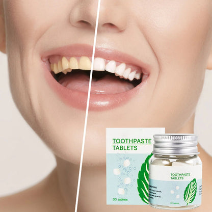 Regenerate Science Probiotic Solid Toothpaste Fresh Breath Stain Removal Bad Breath Portable Granular Small Toothpaste