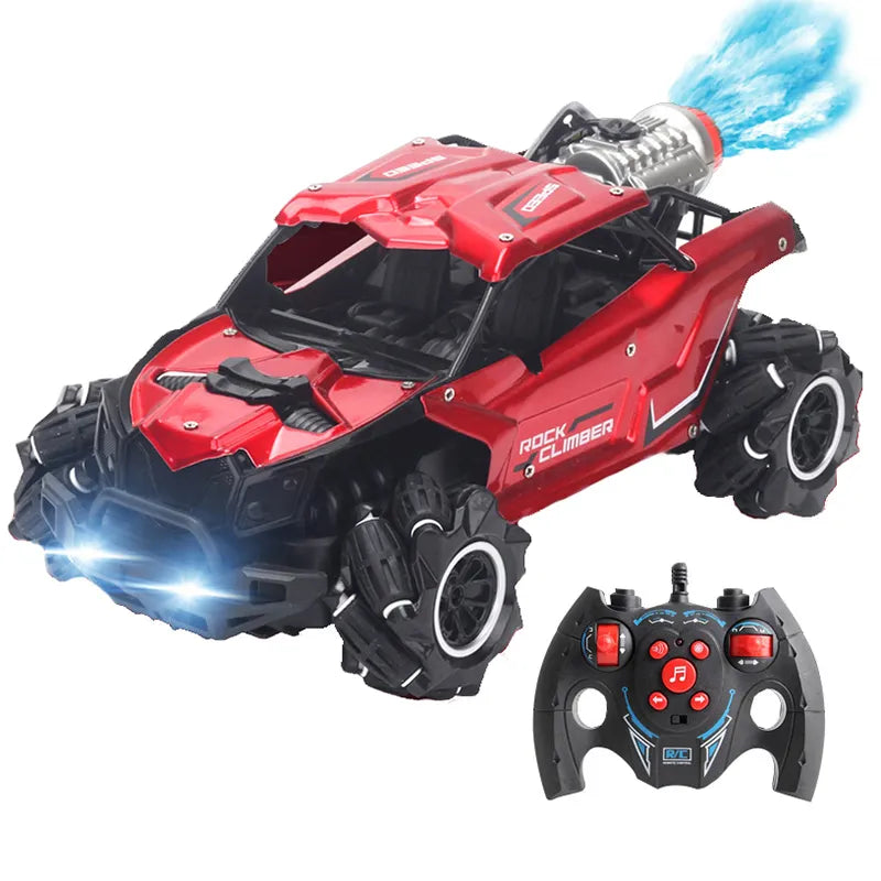 Paisible New Rock Crawler Elektro 4WD Drift RC Auto 2,4 GHz Fernbedienung Stunt Spray Auto Spielzeug für Jungen Maschine auf Radio Control