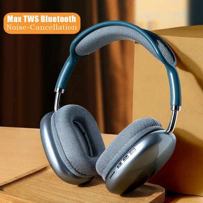 P9 Wireless Bluetooth Headphones With Mic Noise Cancelling Headsets Stereo Sound Earphones Sports Gaming Headphones Supports TF