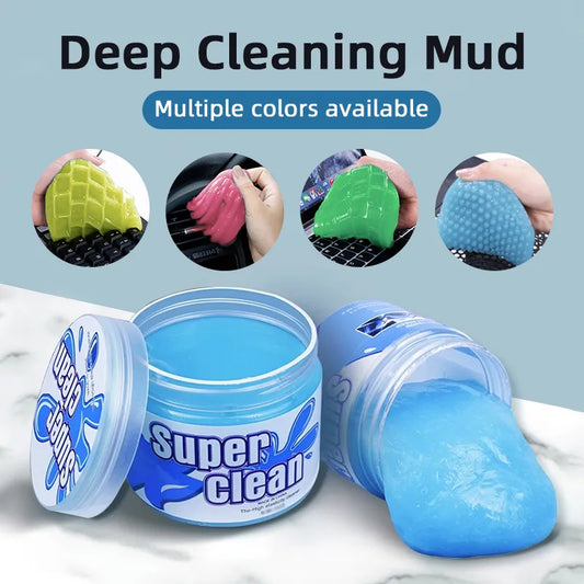 Multifunction Car Cleaning Gel Air Vent Outlet Cleaning Dashboard Laptop Magic Cleaning Tool Mud Remover Car Gap Dust Dirt Clean