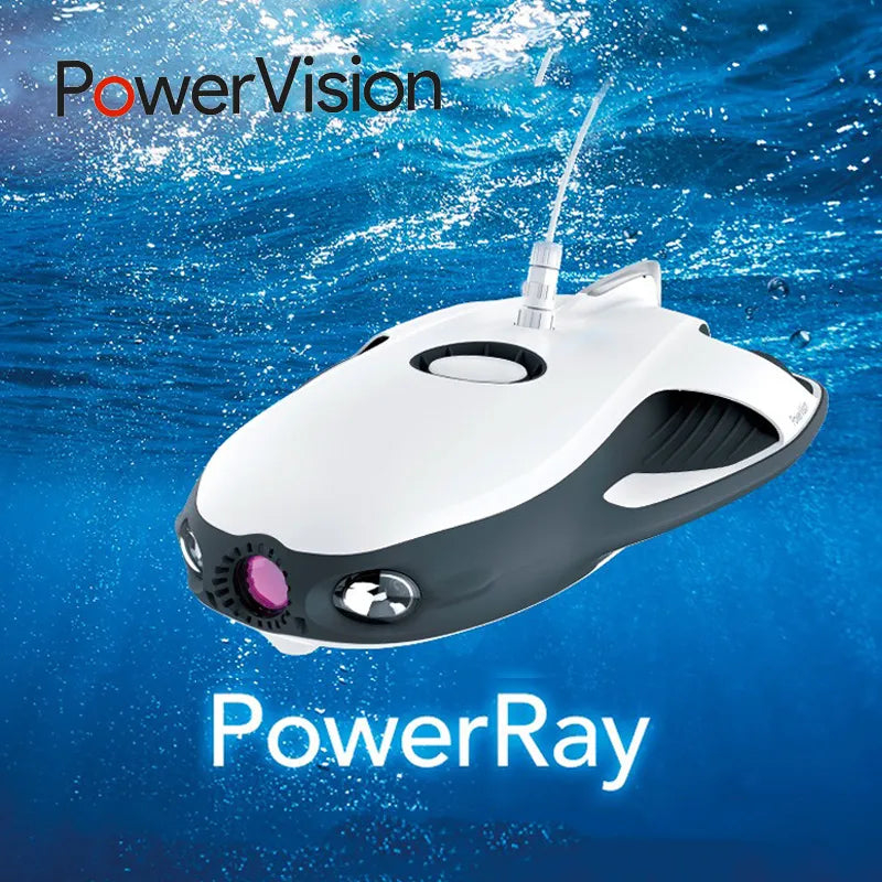 PowerVision PowerRay Explorer ROV Underwater Camera Drone Marine 1080p Fishing Drone Rc Wizard Dron Diving Boating