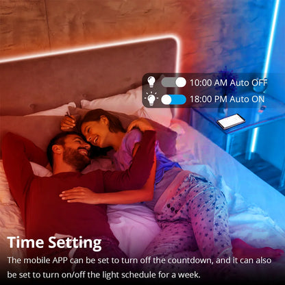 Neon Smart Home RGB Light Homekit Apple Home + Cozylife APP Control Alexa Google Home Timer Setting DC 12V Strip Bedroom Decor