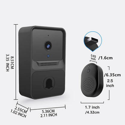 Drahtlose Türklingel WiFi Outdoor HD Kamera Sicherheit Türklingel Nachtsicht Video Intercom Stimme Ändern Für Home Monitor Tür Telefon