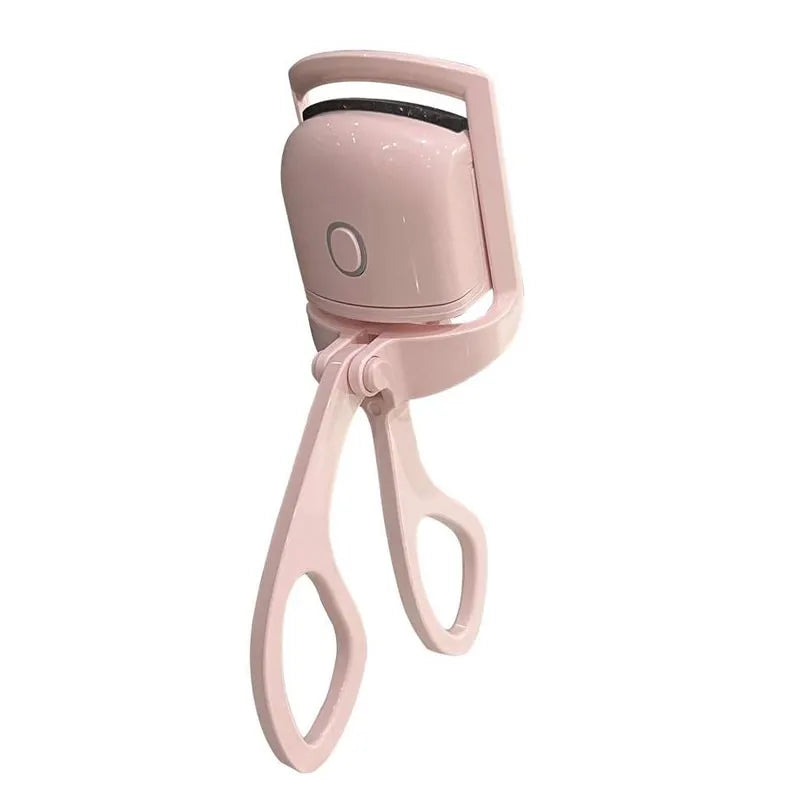 Pink Electric Eyelash Curler Charging Model Fast Heating Portable Shaping and Lasting Curling Eyelash Clip