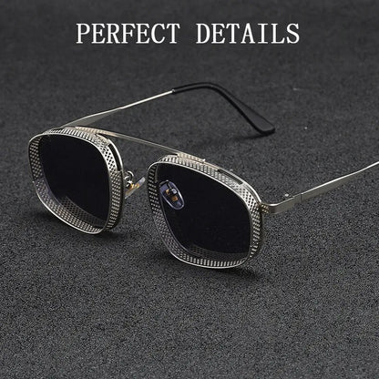 Gafas De sol Steampunk para hombre, gafas De sol Vintage para mujer, gafas De moda, triangulación de envíos, Sonnenbrille Lunette De Soleil Homme Lentes