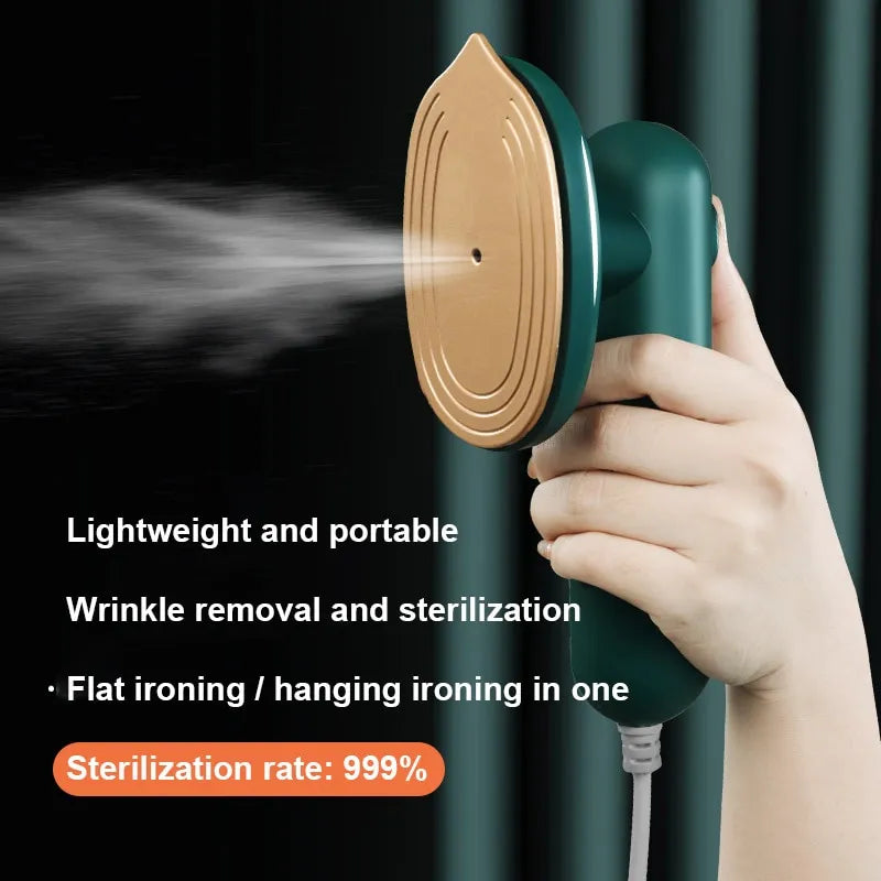 New Handheld Ironing Machine Portable Household Small Mini Steam Iron European and American Standard Hanging Ironin