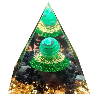 Pyramid Crystals Natural Stone Home Office Decoration Energy Generator Healing Reiki Chakra Meditation Ornaments Crafts