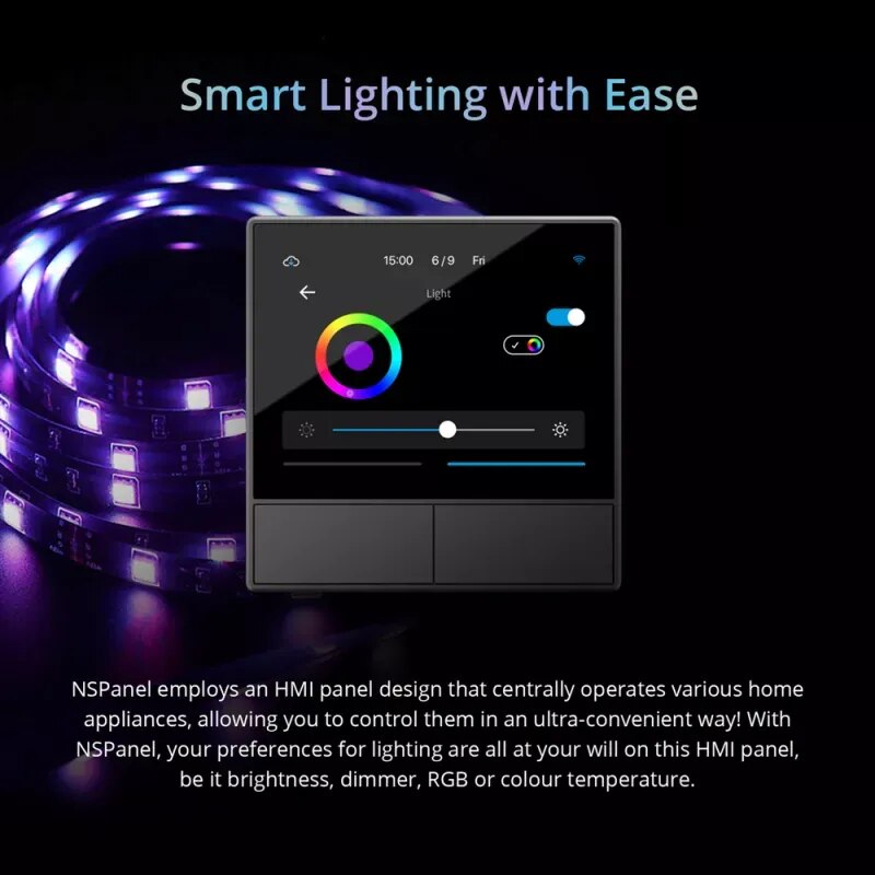 SONOFF NSPanel Smart Scene Switch EU/US Wifi Smart Thermostat All-in-One-Steuerung HMI Wandpanel Unterstützung Alexa Alice Google Home