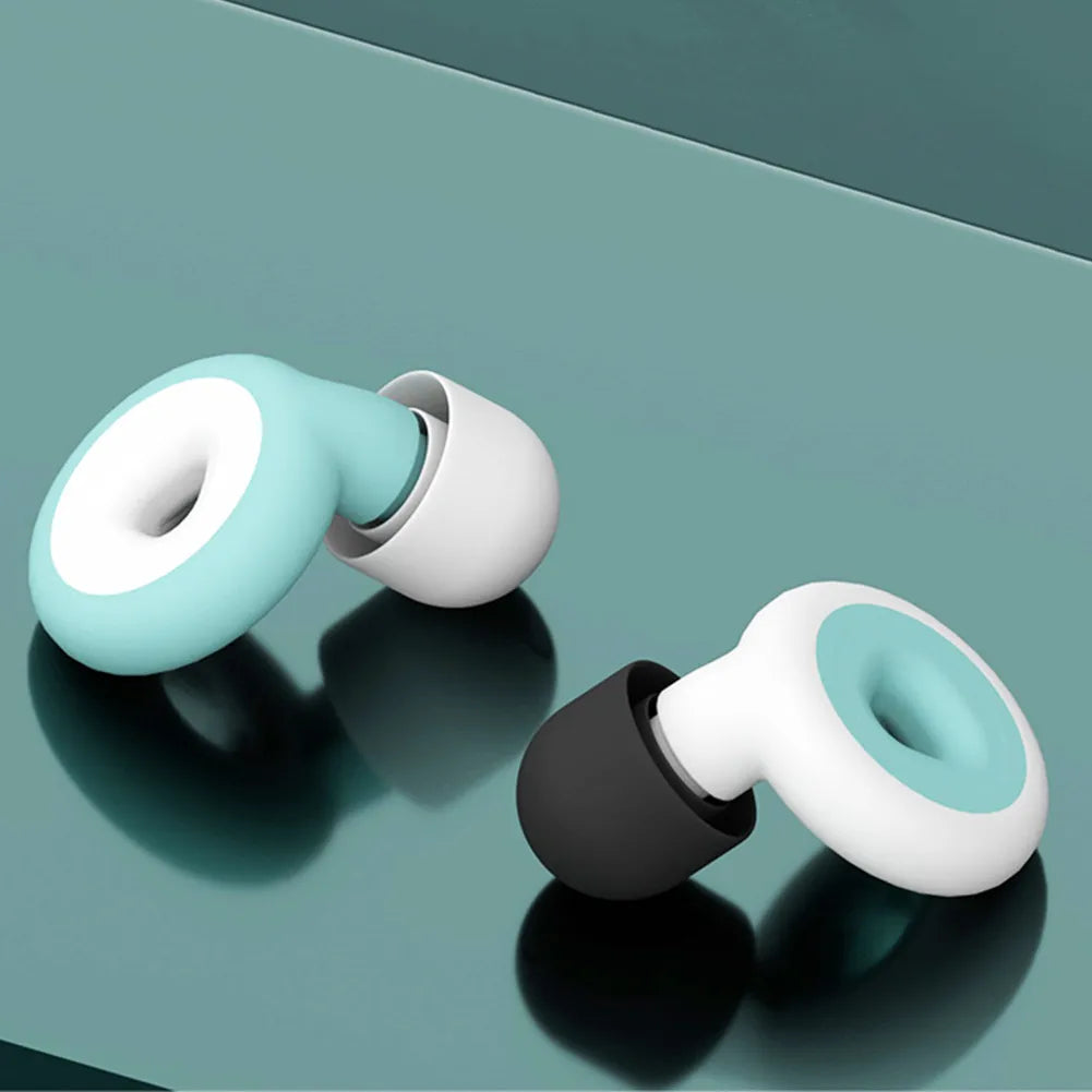 Silicone Earplug Sleep Noise Ear Plug Sound Insulation Protection Ear Anti-Noise Noise Reduction  Swimming Waterproof