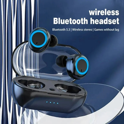 TWS Bluetooth Kopfhörer Y50 Bluetooth Drahtlose Kopfhörer 5,0 Wireless Headset Wasserdichte Ohrhörer Stereo Sport Kopfhörer