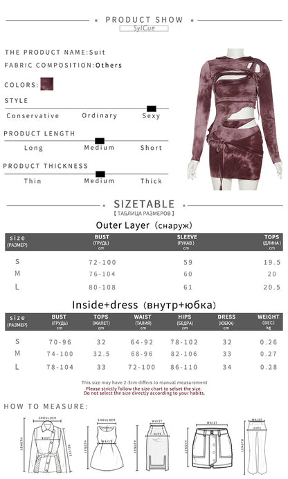 Sylcue Corduroy Retro Camouflage Printing Design High-End Street Travel Mix-And-Match Sexy Women'S Hooded Two-Piece Set