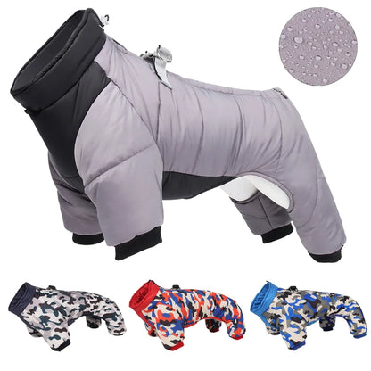 Winter warme verdickte Haustier-Hundejacke, wasserdichte Hundekleidung für kleine mittelgroße Hunde, Welpenmantel, Chihuahua, französische Bulldogge, Mops-Kleidung