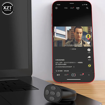 Controlador de anillo de Control remoto Tiktok, inalámbrico por Bluetooth, móvil, Selfie, Lazy Artifac, foto, giro de página