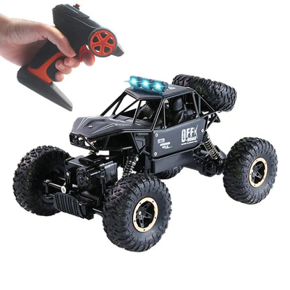 Paisible Elektro 4WD RC Auto Fernbedienung Spielzeug Blasenmaschine auf Funksteuerung 4x4 Antrieb Rock Crawler Spielzeug für Jungen Mädchen 5514