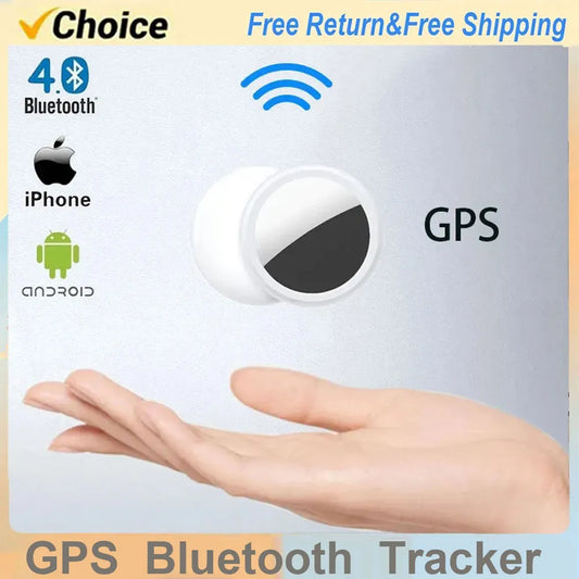 Localizador inteligente Mini GPS Tracker Bluetooth 4,0 para AirTag dispositivo inteligente antipérdida localizador GPS llaves móviles buscador de mascotas y niños para Apple