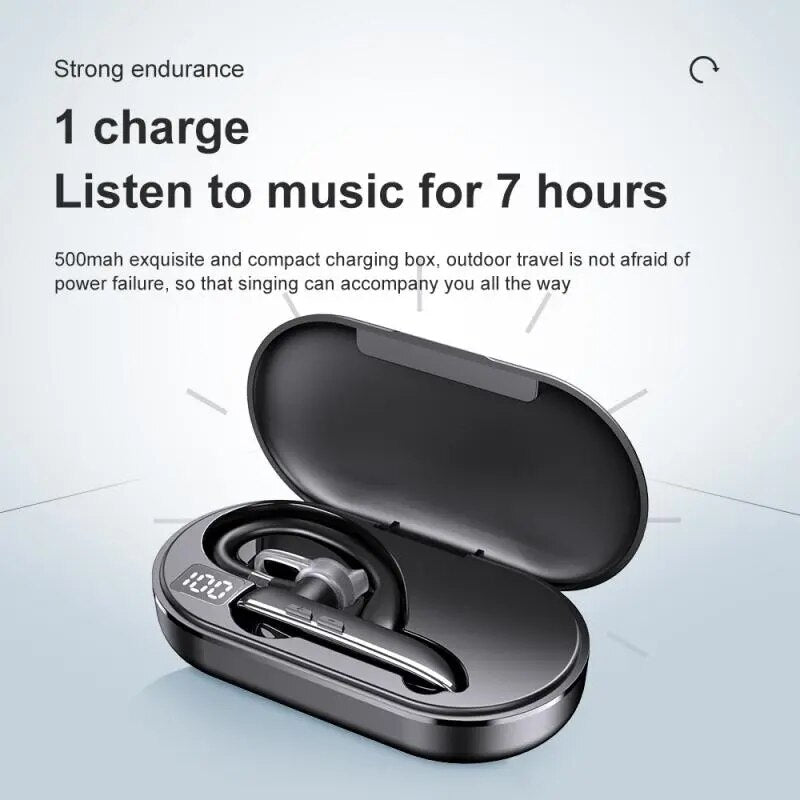 Wireless Earphones Microphone Headphones Business Headset Fone Ouvido Audifonos Con Microfono Auriculares Inalambicos