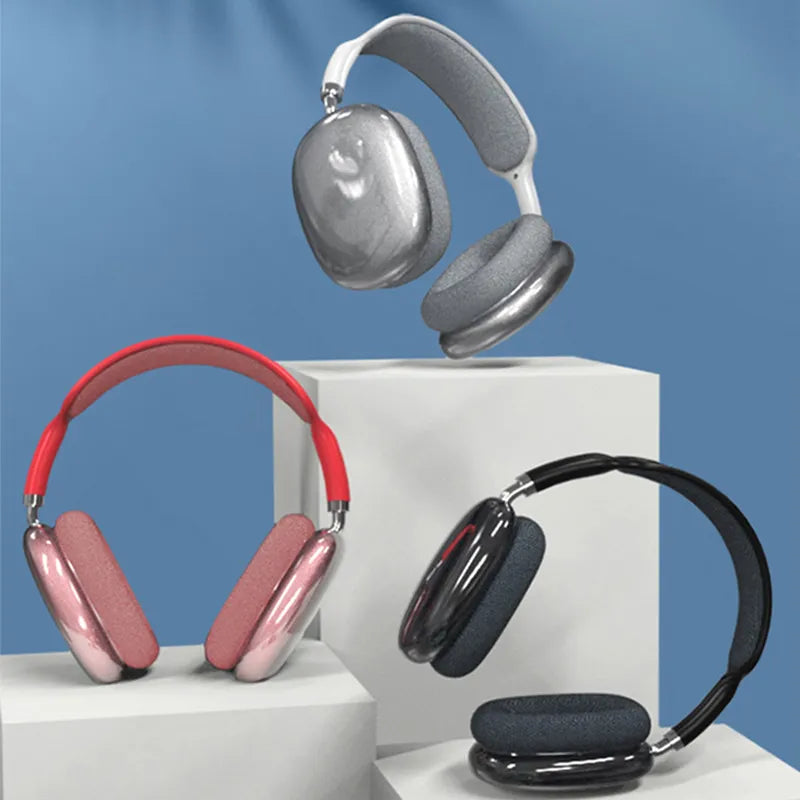 P9 Drahtlose Bluetooth-Kopfhörer mit Mikrofon, Noise-Cancelling-Headsets, Stereo-Sound-Kopfhörer, Sport-Gaming-Kopfhörer, unterstützt TF