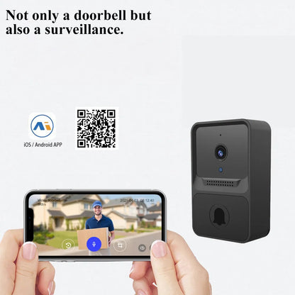 Drahtlose Türklingel WiFi Outdoor HD Kamera Sicherheit Türklingel Nachtsicht Video Intercom Stimme Ändern Für Home Monitor Tür Telefon