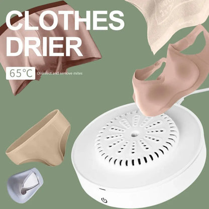 Mini Clothes Dryer Travel Folding Warm Air Electric Cloth Dryer Portable Dryer for Clothes Home Appliance Heater Clothes Horse