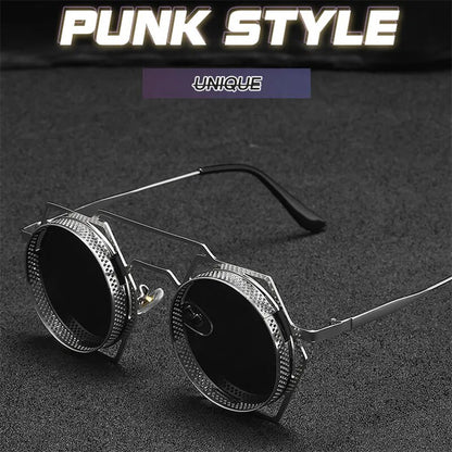 Neue Steampunk Sonnenbrille Für Männer Vintage Punk Mode Gläser Sonnenbrille Lunette De Soleil Homme Lentes Gafas De Sol Hombre