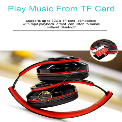 Luminous Bluetooth 5.1 Headphone With Wireless Bluetooth Colorful Light Pluggable Card Music Movement HIFI Stereo Gaming Headset