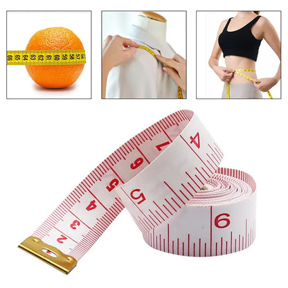 Sewing Tailor Tape Body Measuring Measure Soft Ruler Double-sided Scale 60 Inch 79Inch