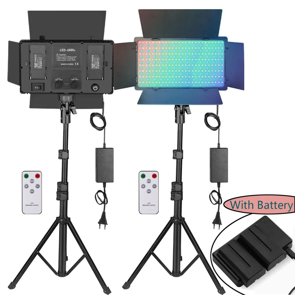 U800 RGB Foto Licht LED Foto Studio Licht Kamera Telefon Video Aufnahme RGB Panel Lampe LED Vdieo Licht für YOUTUBE Tiktok LIVE