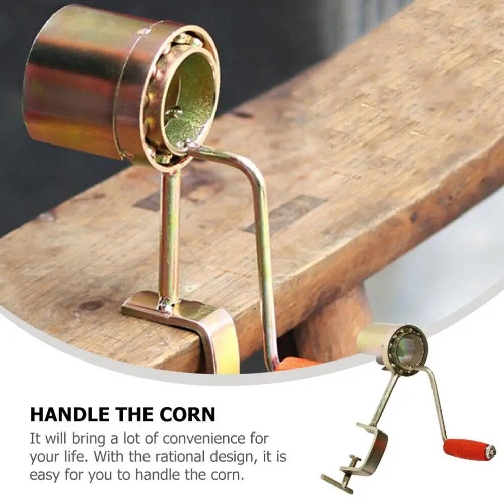 Manual Rapid Corn Thresher Machine Household Stripping Corn Gadgets Kitchen Sheller Agent Hand-Cranking Stripper Sheller L8E1