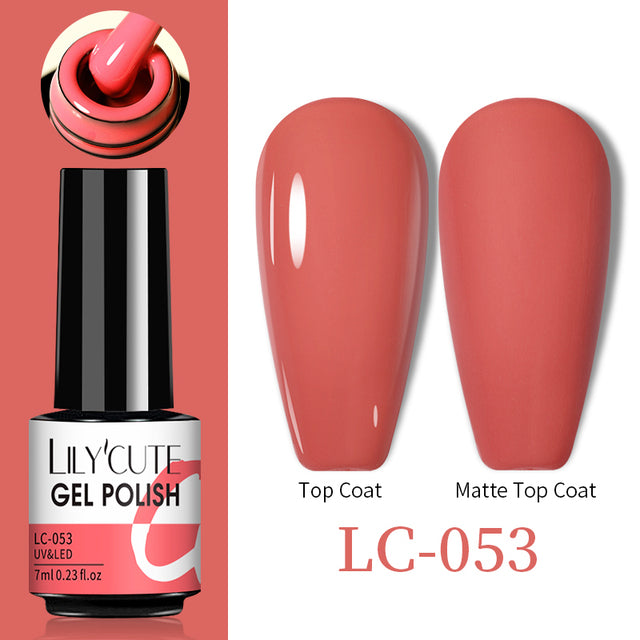 Esmalte de uñas en gel térmico que cambia de color