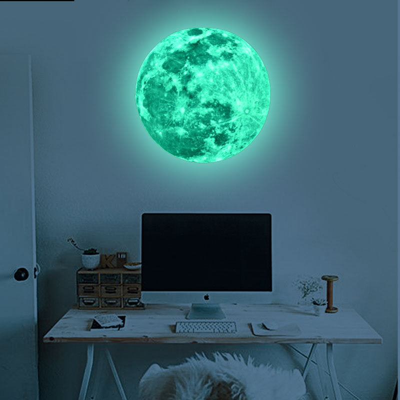 Luminous Wall Stickers Recycling Lunar Environmental Wall Stickers