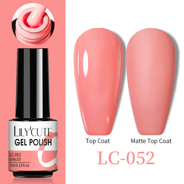 Esmalte de uñas en gel térmico que cambia de color