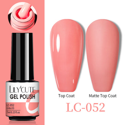 Esmalte de uñas en gel térmico que cambia de color