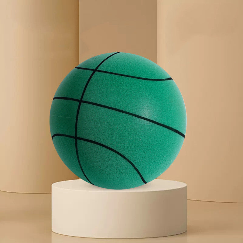 Pelota deportiva silenciosa de espuma de alta densidad para interiores, pelota elástica suave de baloncesto silenciosa, juegos de juguetes deportivos para niños